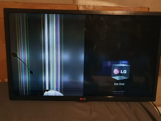 Tv LG 32 com defeito