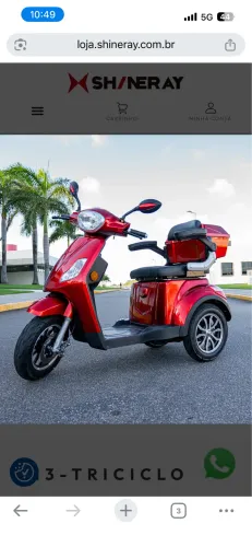 Triciclo SH3 elétrico 
