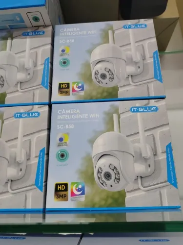 Câmera de segurança wi-fi externa 