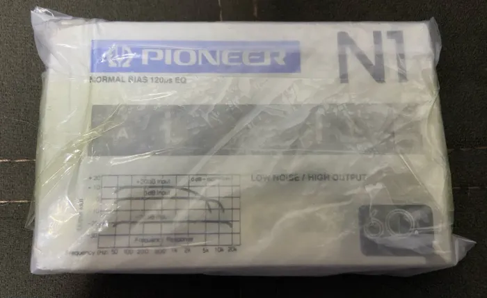 Fita k7 Pioneer nova virgem ainda com lacre leia a descrição 