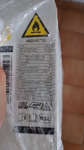 Vendo Ar condicionado Agratto 12 mil btus.