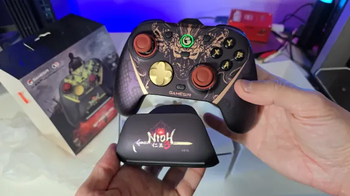 Controle GameSir G7 Pro 8K Edição Especial Nioh 3 wireless - Nintendo Switch 1 e 2 / PC