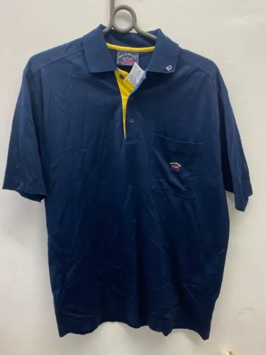 CAMISA MASCULINA PAUL & SHARK AZUL TAM M