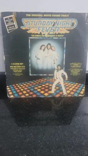 Disco de Vinil, LP, Sathurday Night Fever, Embalos d Sábado a noite, Trilha Original Filme
