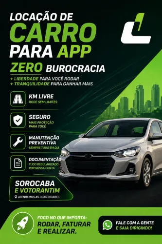 Aluguel de carro para App