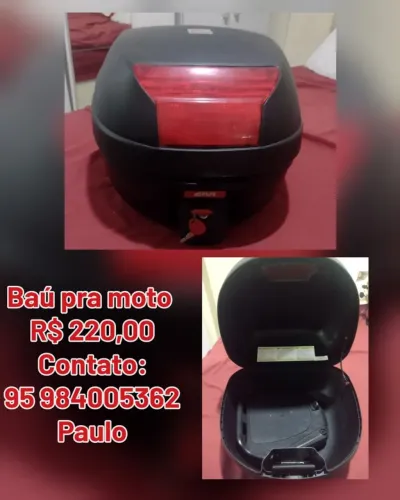 Top case baú de moto givi