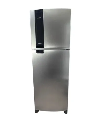 Geladeira Brastemp Frost Free 385L Duplex Inverter Inox 127v