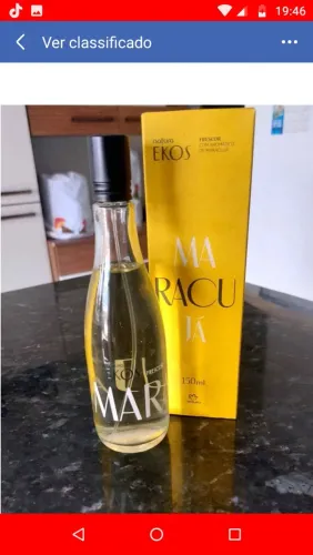Perfume da natura Ekos maracujá 150ml
