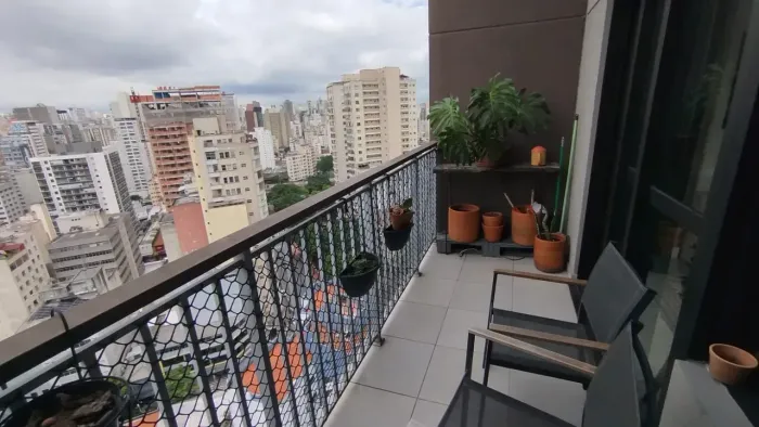 Duplex Moderno e Mobiliado no Coração da República  Pronto para Morar!