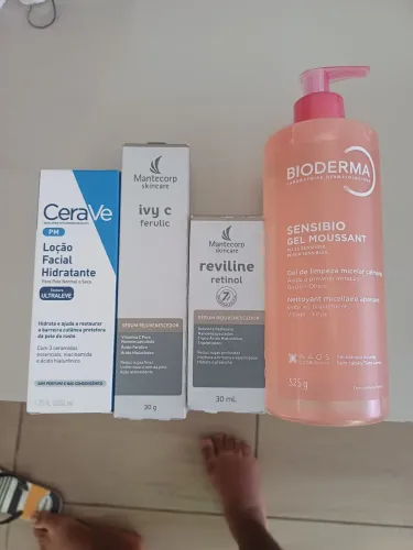 Kit skin care mantecorp