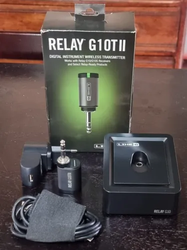 transmissor sem fio Line 6 Relay G10 com transmissor G10TII