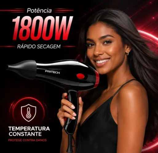 Secador de cabelo pritech tomada de 20A