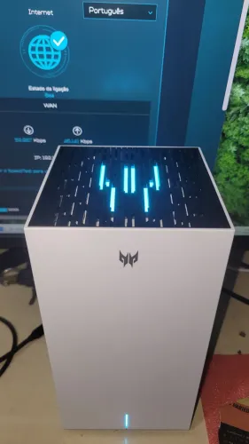 Roteador Gamer Acer Connect T7 Wifi 7 Triband - Usado(como novo)