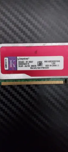 MEMÓRIA RAM DDR3 4GB 1600 MHz KINGSTON HYPERX