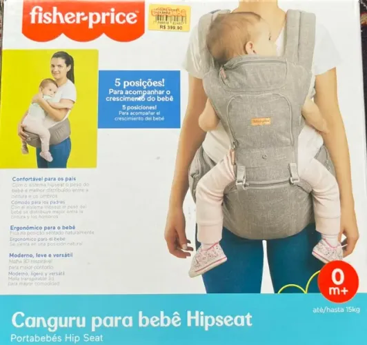 Canguru para Bebe Infantil Fisher Price