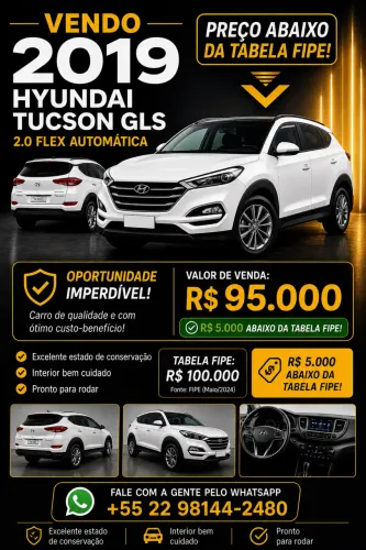 Hyundai Tucson GLS 1.6 Turbo 16V Aut. 2019