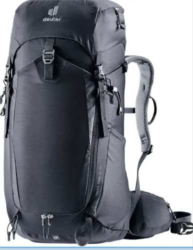 Mochila act trail 34 só preta DEUTER