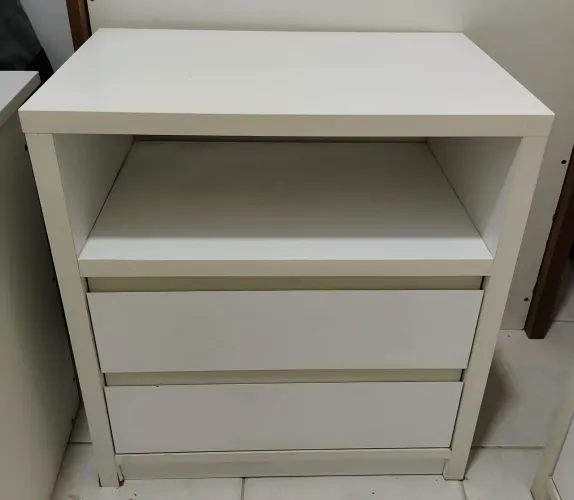 Conjunto Rack TV mais 2 mesinhas cabeceira