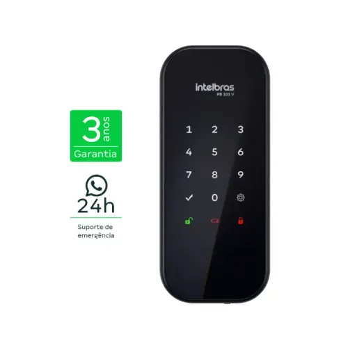 OPORTUNIDADE Fechadura Digital Sobrepor FR 101 V Intelbras - caixa lacrada