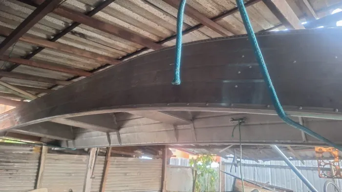 Vendo lancha de aluminio