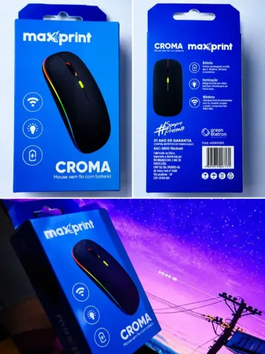 MOUSE SEM FIO SILENCIOSO LACRADO ?