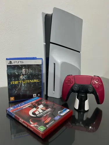 PS5 slim 1TB com leitor de disco | Seminovo 