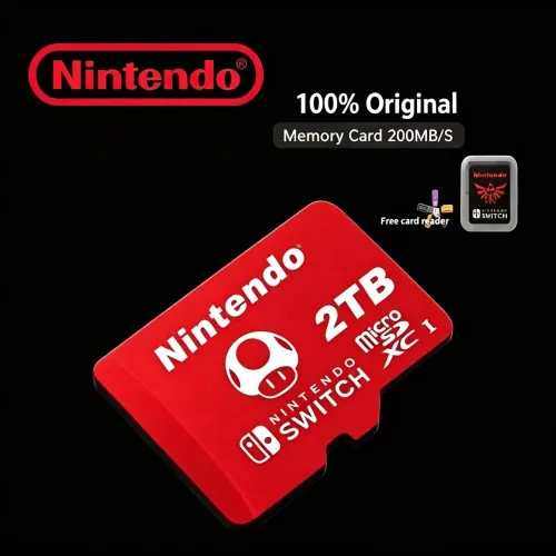 Cartão de Memória para  Nintendo SWITCH 2TB 