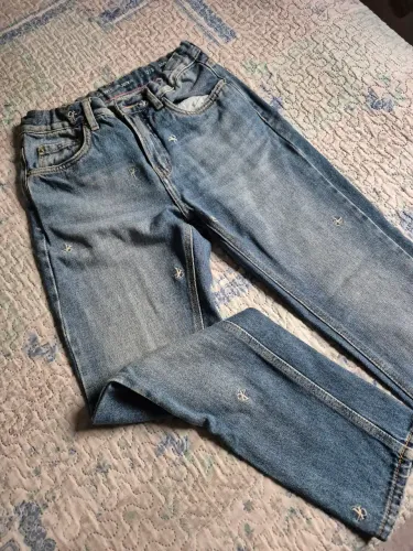 Calça Jeans Calvin Klein Mom - Infantil Tamanho 12