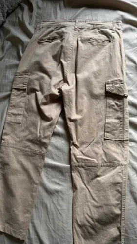 Calça Wide Leg Cargo da C&A 