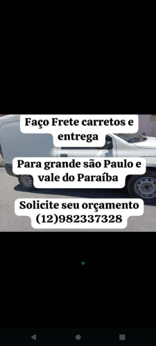 Faço entrega e carretos