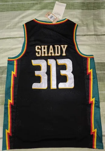 Camisa Detroit Pistons Mitchell and Ness #313 Shady (Eminem)