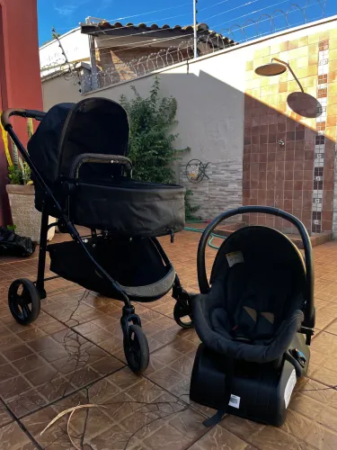 Kit carrinho de bebê Galzerano
