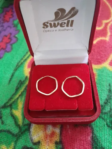 Argola de Ouro 18k
