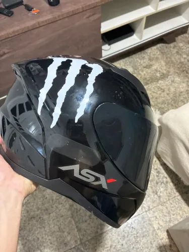 Capacete ASX city preto