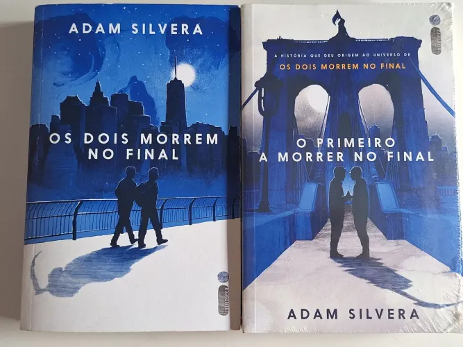 Livros "Os dois morrem no final" e "O primeiro a morrer no final"