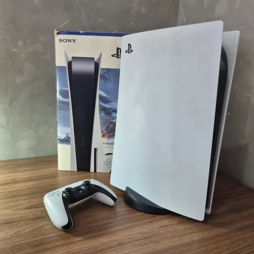 PS5 Original 825GB + Dualsense e Caixa - Aceito Cartão | Entrego
