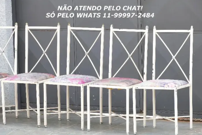 Cadeiras antigas *troco o forro