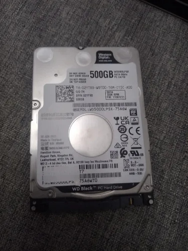 Hd Black especial 500 gb