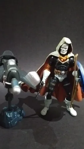 Boneco Treinador (Taskmaster) + Planador Marvel Legends Toy Biz 6" (C/ Upgrade) Toybiz