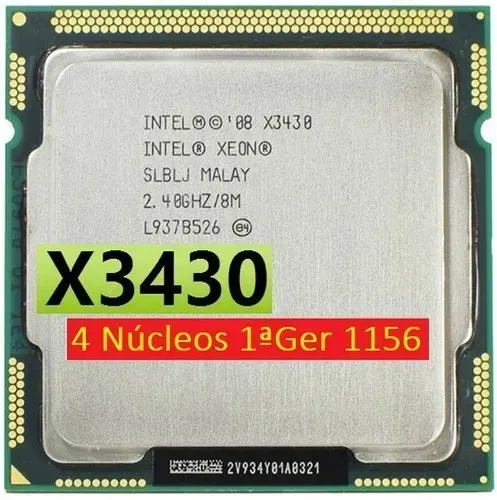 Processador Xeon X3430 socket 1156