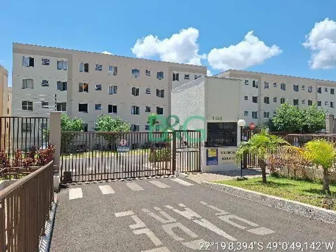 Apartamento com 2 dormitórios à venda, 39 m² por R$ 114.838,57 - Jardim Country Club - Bau