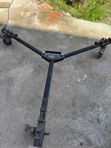 Suporte roldana móvel tripé universal 