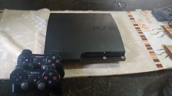 Playstation slim aceita desbloqueio cfw console japonês