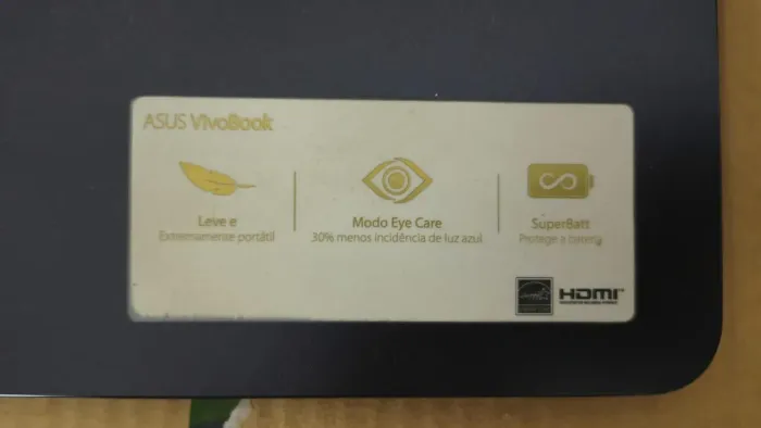 Vendo notebook Asus 