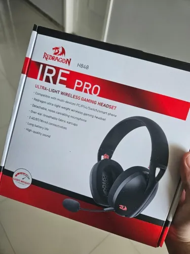 HEADSET GAMER REDRAGON IRE PRETO H848
