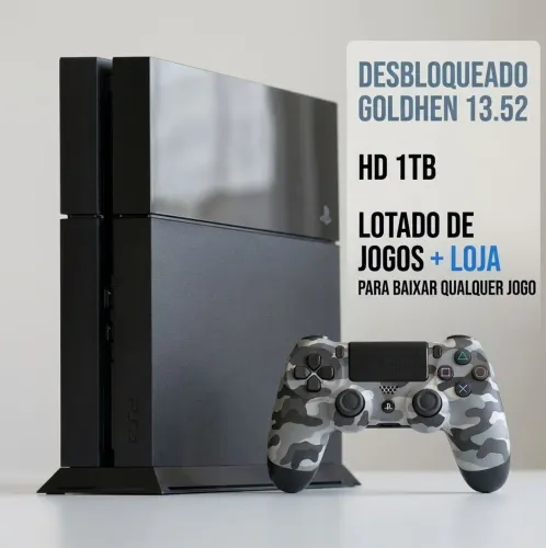 PS4 FAT 1TB GOLDHEN 13.52