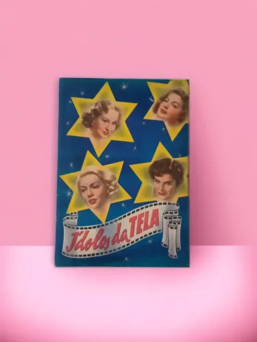Álbum de figurinhas Idolos na tela - Anos 60/70 faltando 2 unidades n° 126/387