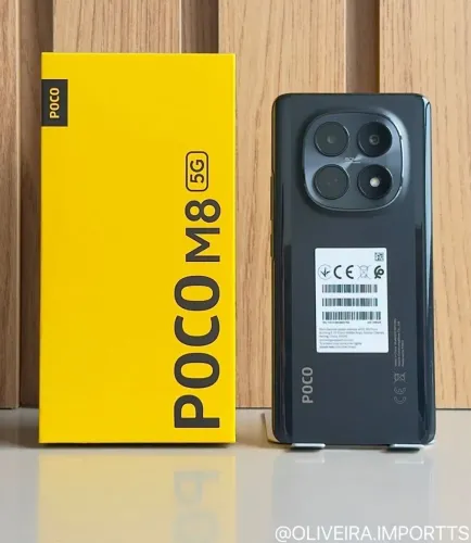 POCO M8 5G NFC 256/8GB - PROMOÇÃO