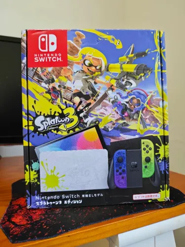 Nintendo Switch OLED edição especial Splatoon 3