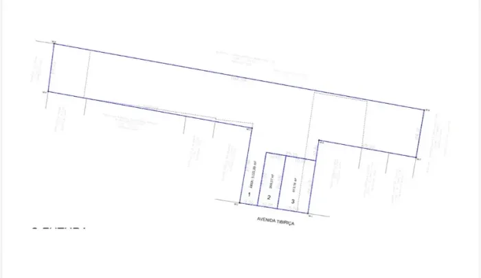Terreno Av. Tibiriçá, 1-92 com 269,37m2